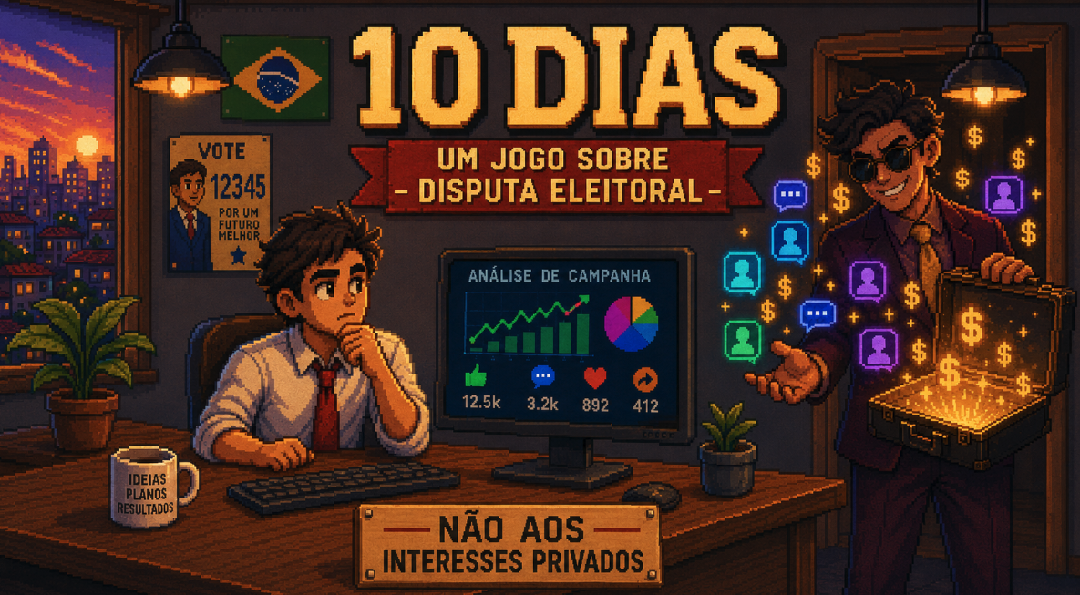 10 dias — jogo eleitoral
